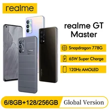 Global Version realme GT Master Edition 6.43" Smartphone Snapdragon 778G Octa-core 128GB/256GB 120Hz Super AMOLED Super Dart 65W