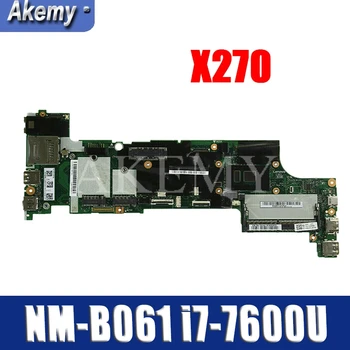 

Laptop motherboard For Lenovo Thinkpad X270 Core SR33Z i7-7600U 01HY508 NM-B061 DDR3