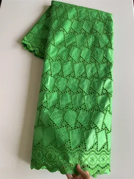 

5yards hot selling brocade fabric damask jacquard embossed cotton bazin riche fabric with lace nigerian dry lace high quality