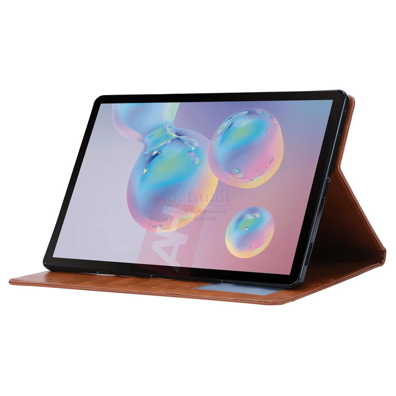 Роскошный винтажный замшевый кожаный чехол для Samsung Galaxy Tab S6 T860 10,5 чехол-подставка Магнитная книга классический флип чехол