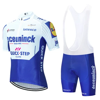 

2020 TEAM QUICKSTEP cycling jersey bike Shorts set 20D mtb Ropa mens summer quick dry pro BICYCLING shirts Maillot Culotte wear