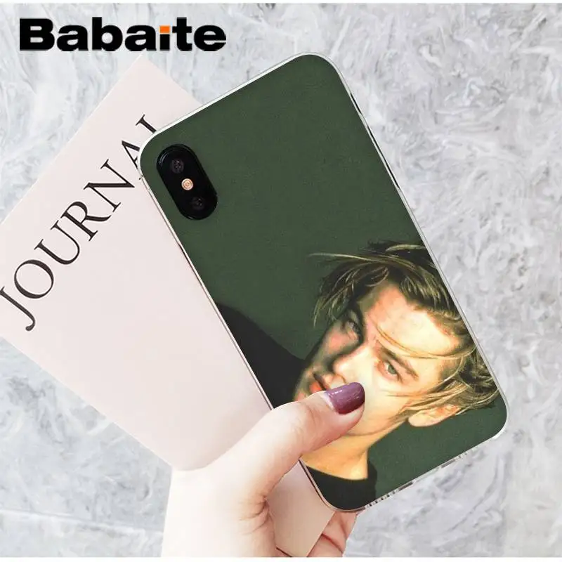 Babaite dicaprio leo young leonardo Новинка чехол для телефона Fundas чехол для iPhone8 7 6 6S Plus X XSMAX 5 5S SE XR 11 11pro 11promax - Цвет: A16