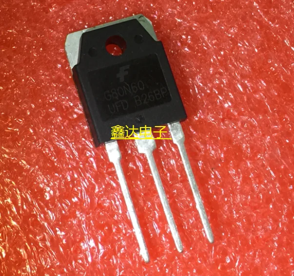 10 шт./лот SGH80N60UFD G80N60UFD 80A 600V TO-3P
