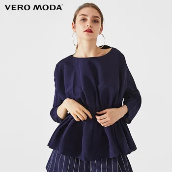 

Vero Moda Women round collar fall shoulder sleeve blouse | 319258507