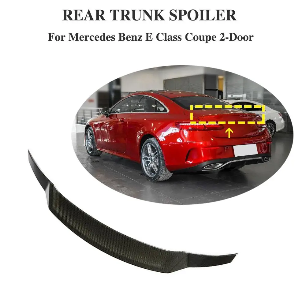 

For Mercedes W207 C207 Spoiler E Class 2 Door Coupe W207 Rear Spoiler Wing 2017-2019 E250 E300 E400 E450