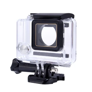 

Underwater 45M Waterproof Housing Case for Gopro Hero 3/3+/4 Diving Protective Case Box Lens Cap Hood for gopro 4 3 Accessories