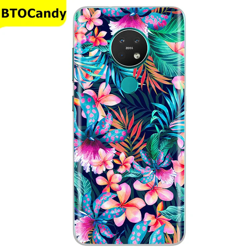 wallet cases For Nokia 7.2 Case Phone Cover Silicon Case for Nokia 6.2 7.2 TA-1196 TA-1181 Tpu Case for Nokia7.2 Nokia6.2 Nokia 1.4 Soft Case wallet cases Cases & Covers