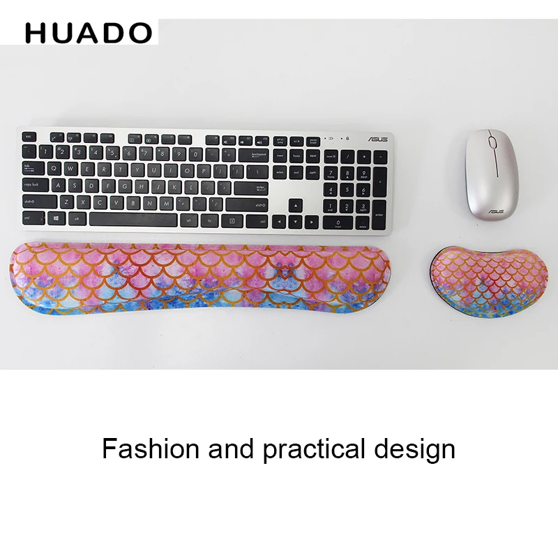 Keyboard Wrist Pad Hand Wrist Keyboard Support Comfortable Wrist Rest Pad for Laptop Support Customized