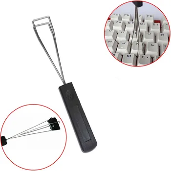 

Stylish Steel Wire Keyboard Key Keycap Puller Key Cap Plastic Handle Keypull Remover With Unloading Steel Cleaning Tool