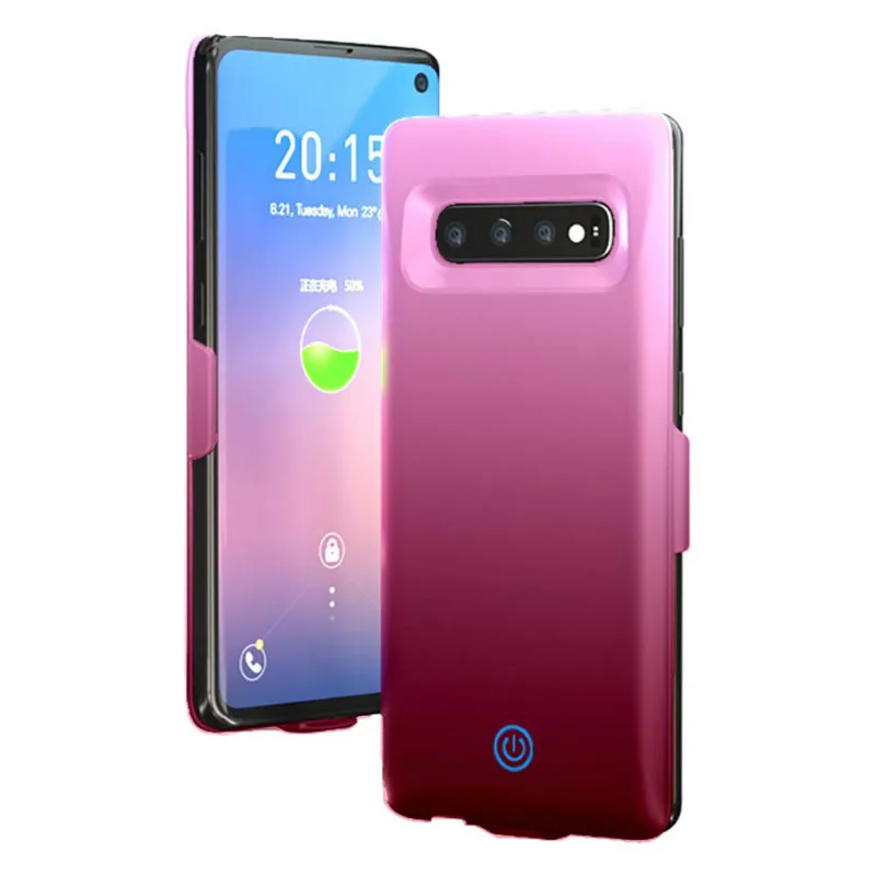 7000 мАч зарядное устройство чехол для samsung Galaxy S10 10E зарядное устройство чехол для samsung Galaxy S10 Plus батарея Чехол