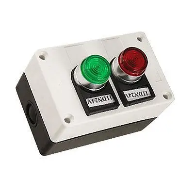

Red Green Light Momentary Switch Push Button Station Mtpvy
