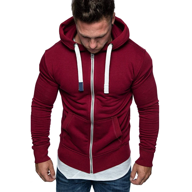 

2019 autumn fashion sweatshirt men hoodies plus size 5xl men hooded sweatshirts zipper thicken hoodie men