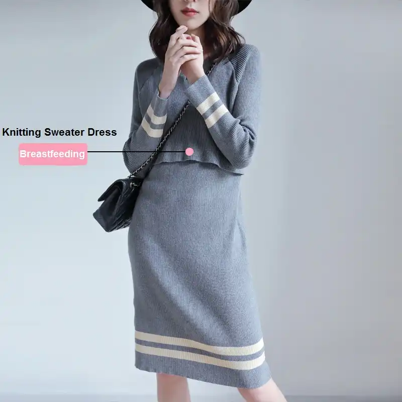 breastfeeding jumper dress