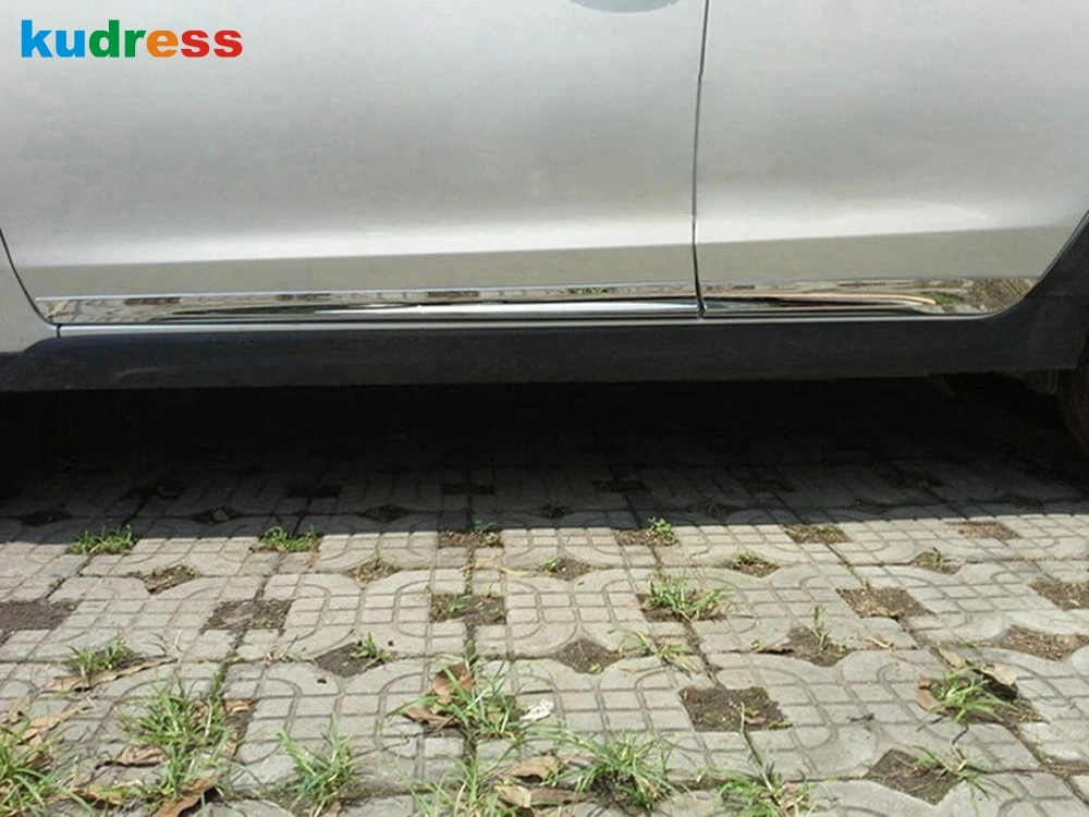 Для Subaru XV Impreza Хэтчбек 2012 2013 ABS хромированная Боковая дверь корпус формовочный