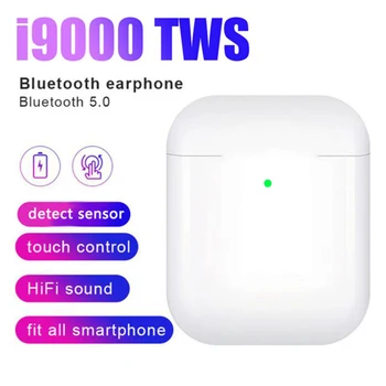 

Original i9000 Pro TWS Aire 2 Replica 1:1 Bluetooth earphone Wireless Headphones Rename Positioning Earbuds PK i12 i100000TWS