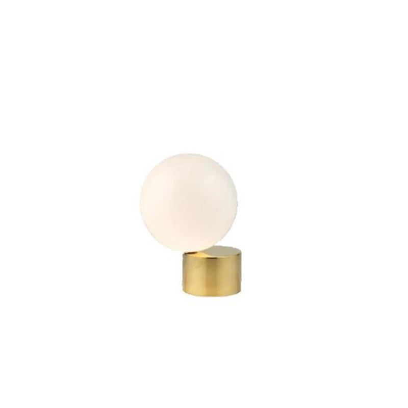 

Nordic Post - modern Minimalist Reading Light Bedroom Metal Glass Ball Decorative Light Free Shipping