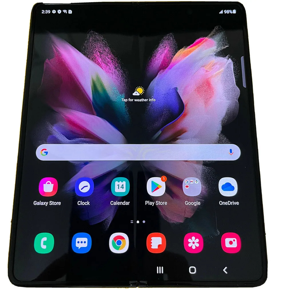 Samsung Galaxy Z Fold 3 Fold3 5G F926B F926U1 F926N 7.6インチ 