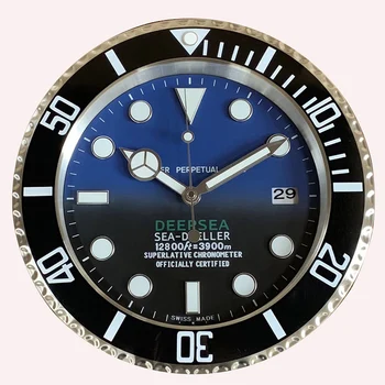 

Metal Art Wall Clock Clock Luminous Function Top Quality Wall Clock Home Decor Wall Clocks with home decor logo Cosmograph