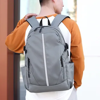 

New Style Business Men Backpack Fashion School Bag Casual Large Capacity Laptop Backpack