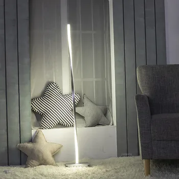 

Minimalist LED Floor Lamp Nordic Design Creative Lighting Light Fixtures Bedside Reading Standing Lamp Modern Indoor Home Decor