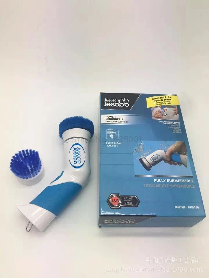 Hand-held Dishwashing Artifact Home Automatic Lazy Electric Brush Bowl Machine Small Portable Kitchen Cleaning Brush - Цвет: Армейский зеленый