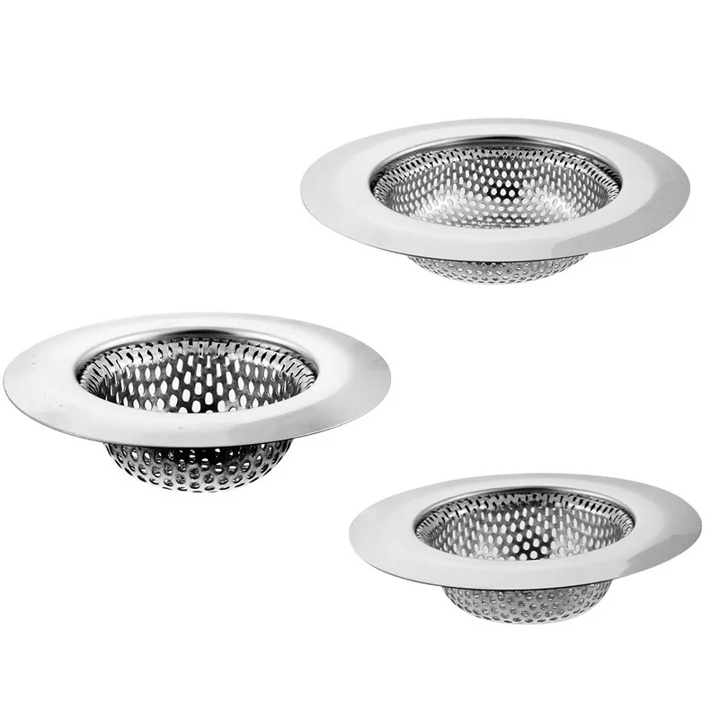cheap 1PC High Quality Stainless Steel Mesh Kitchen Sink Strainer Disposer Plug Drain Stopper Filter For Kitchen Bathroom Sink Drain