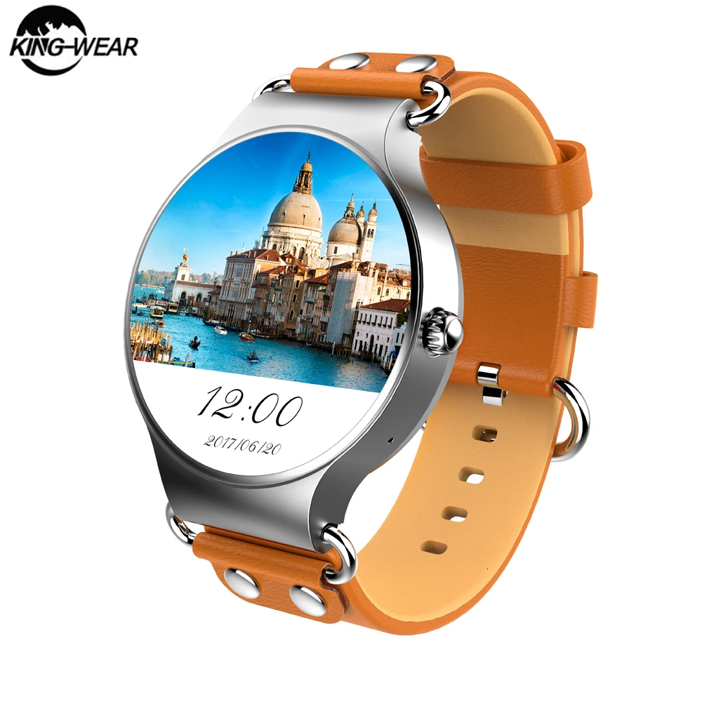 KingWear KW98 Смарт-часы с монитором сердечного ритма для женщин 8 Гб ...