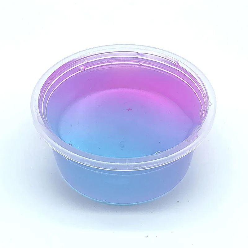 Afdswg Sticky Squishy Slime Crystal Mud Glaseado Lake Transparent Mud Decompression Toy Squishy's Squishies Toy Extrusion