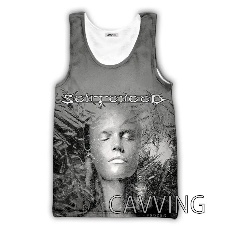 

New Fashion Women/Men's 3D Print Sentenced-Band Tank Tops Harajuku Vest Summer Undershirt Shirts Streetwear