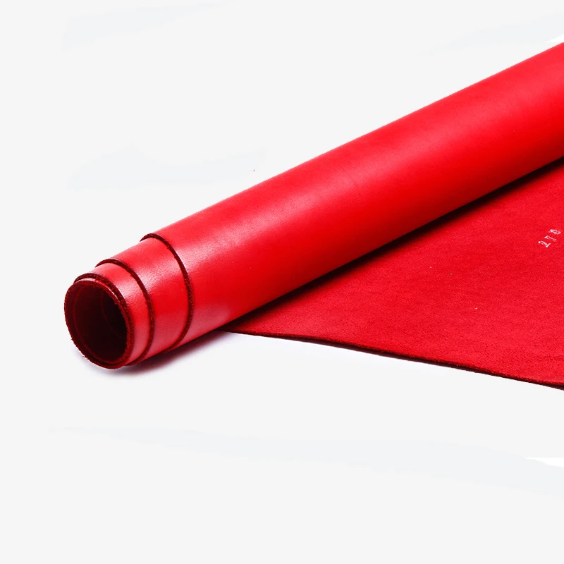 Красный цвет растительная крашенная Коровья Материал ткань кусок натуральная кожа мех для сумок DIY Искусство ремесло аксессуары для шитья натуральная