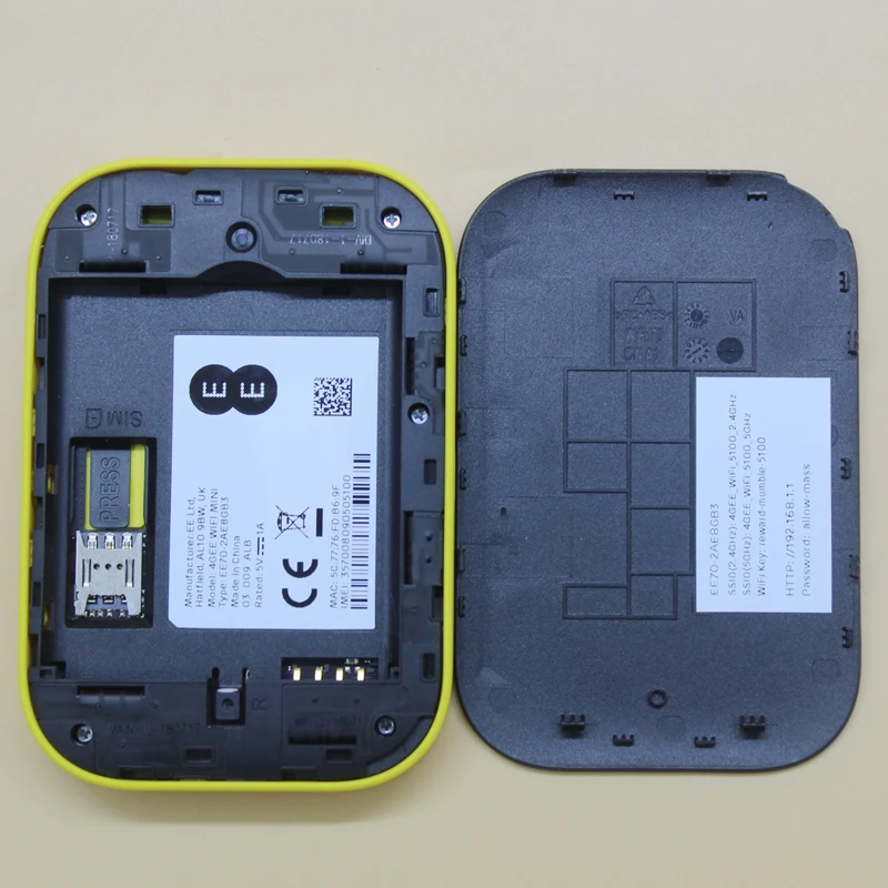 Unlokced 4G Alcatel EE70 Карманный LTE-Wifi роутер 4G mifi CAT 7 300 Мбит/с LTE Wifi роутер 4G слот для sim-карты