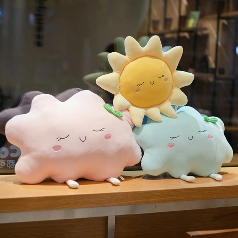 クラウドぬいぐるみ枕 大きなぬいぐるみ 柔らかく 笑顔 子供向け 男の子と女の子へのギフト Null Aliexpress