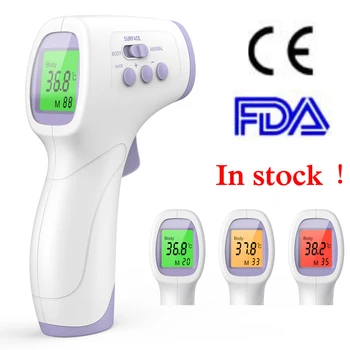 

CE FDA Certificate Baby Non-contact Forehead PC868 Termometro Infrarojo Digital Ear Thermometer house Temperature Instruments