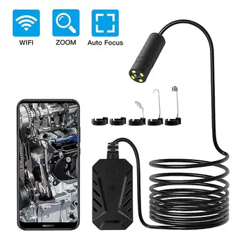 

14mm Adjustable WiFi Camera Endoscope 5 Megapixel HD Mini Camcorder Inspection Camera Borescope support for video recording