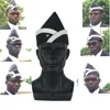 Cosplay Ghana Pallbearers Coffin Dance Black Cap Funeral Dancing Team Display Hat Funny Dressed Costume 1