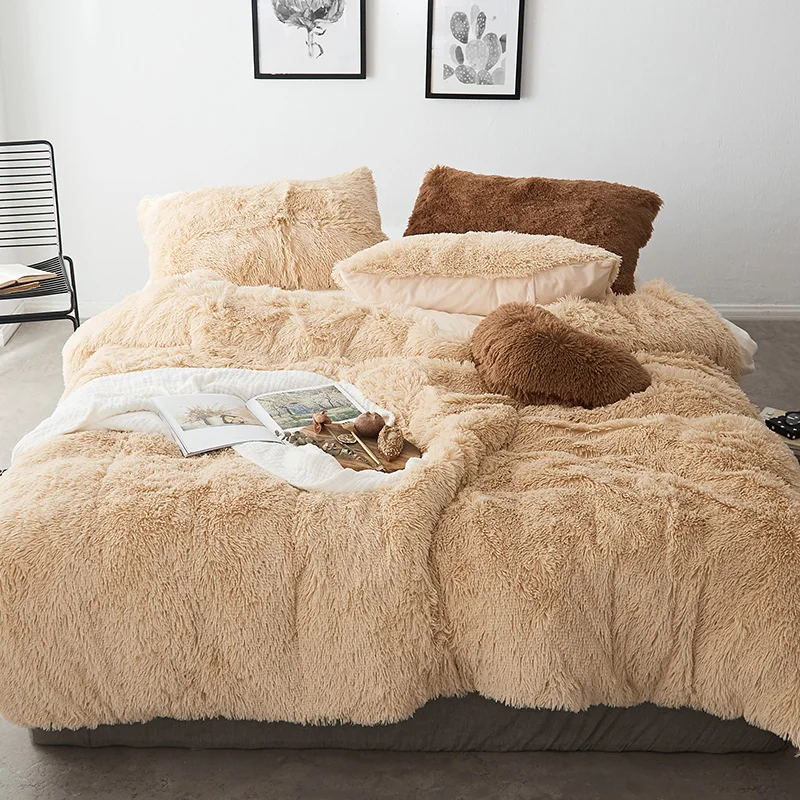 Plush bedding sets Rose,Camel Coral bed set queen King twin size bed cover set flat sheet set pillowcase 4pcs 1-3 days to USA Plush bedding sets Rose,Camel Coral bed set queen King twin size bed cover set flat sheet set pillowcase 4pcs 1-3 days to USA