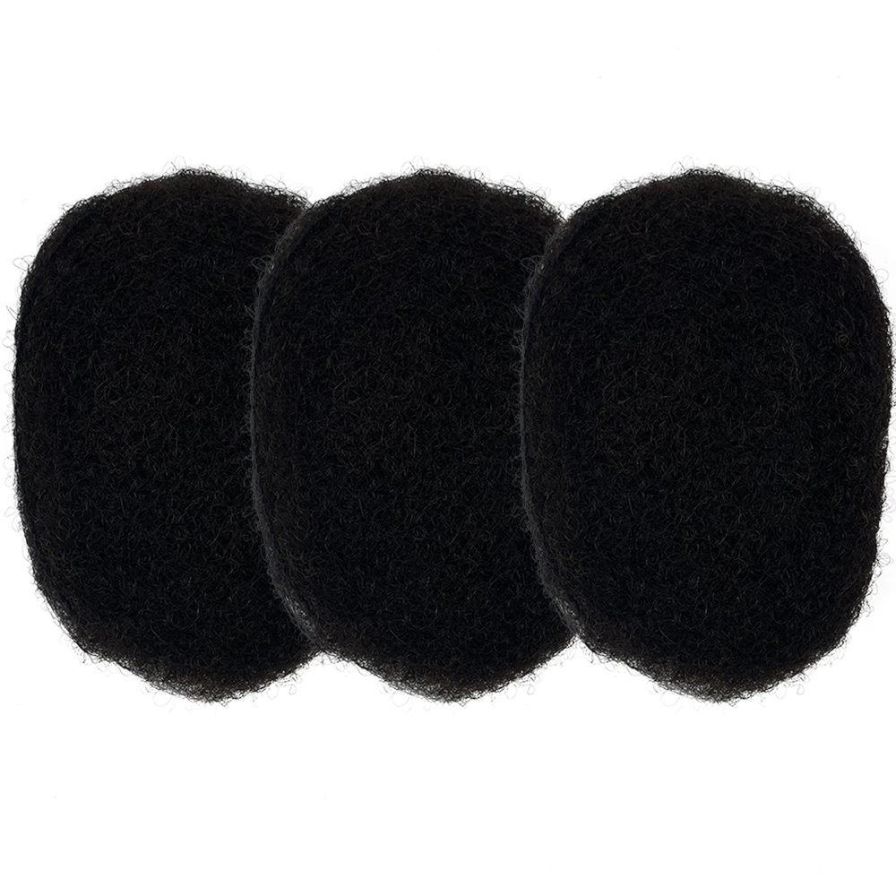 Tight Afro Kinky Human Hair,Ideal for Making,Locs Repair,Extensions,Twist,Braids 4 Bundles/Package #2 Dark Brown