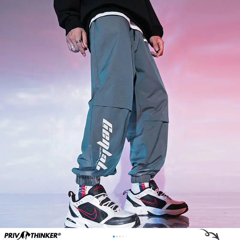 Privathinker Hip Hop Reflective Men Harem Pants 2020 Streetwear Men's Joggers Pants Gradient Man Trousers Pants Privathinker Hip Hop Reflective Men Harem Pants 2020 Streetwear Men's Joggers Pants Gradient Man Trousers Pants
