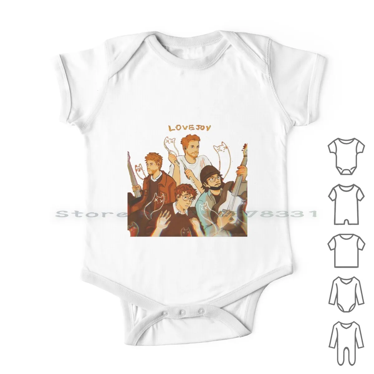 

Lovejoy Band Tshirt-Lovejoy Band Hoodies-Lovejoy Band Sticker | Love Cat T-Shirt Newborn Baby Clothes Rompers Cotton Jumpsuits