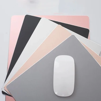 

Aluminum Alloy Mouse Pad Anti-Slip Mouse Pad Gaming Metal Mat Desktop For Gaming Mouse Mat Computer Accessory Office Mouse Mats