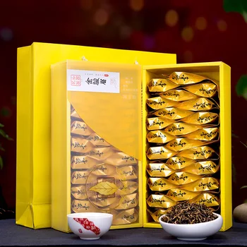 

Wuyishan black Tea with Honey Leaf Flavor Jin Jun Mei Gift Box Chinese famous tea