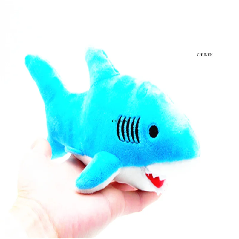 Size 7CM And 18CM , Small Shark Plush TOY DOLL ; Stuffed TOY Plush Accessories 5