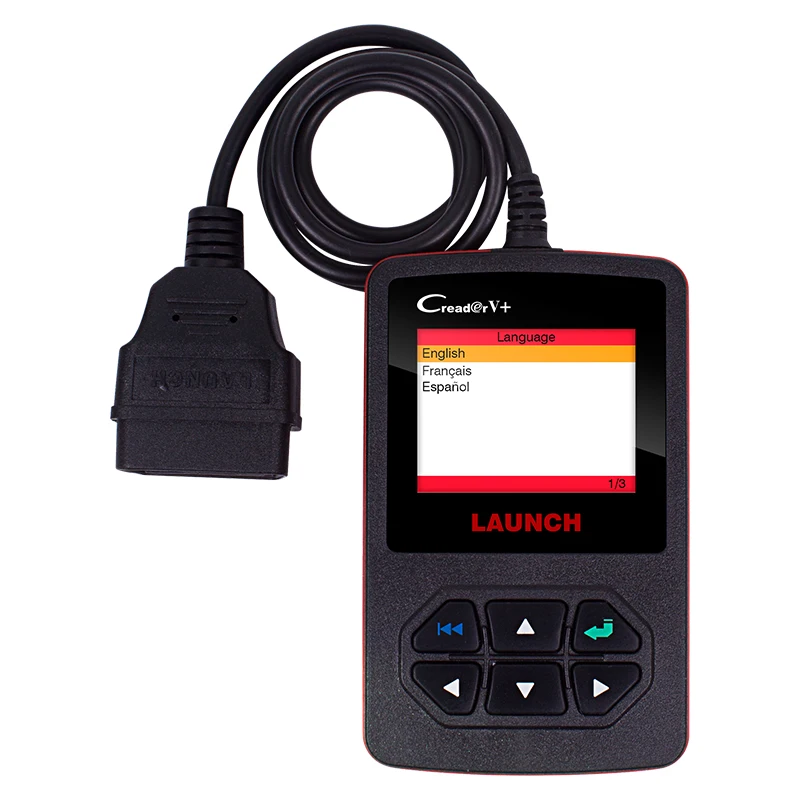 launch Creader V+ OBD2 считыватель кода сканер CReader V Plus OBDII диагностический инструмент обновление бесплатно онлайн