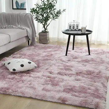 

Tie-dye Carpet Soft Area Rugs Washable Full Bedroom Modern Nordic Ins Style Variegated Gradient Carpet For Living Room Coffee Ta