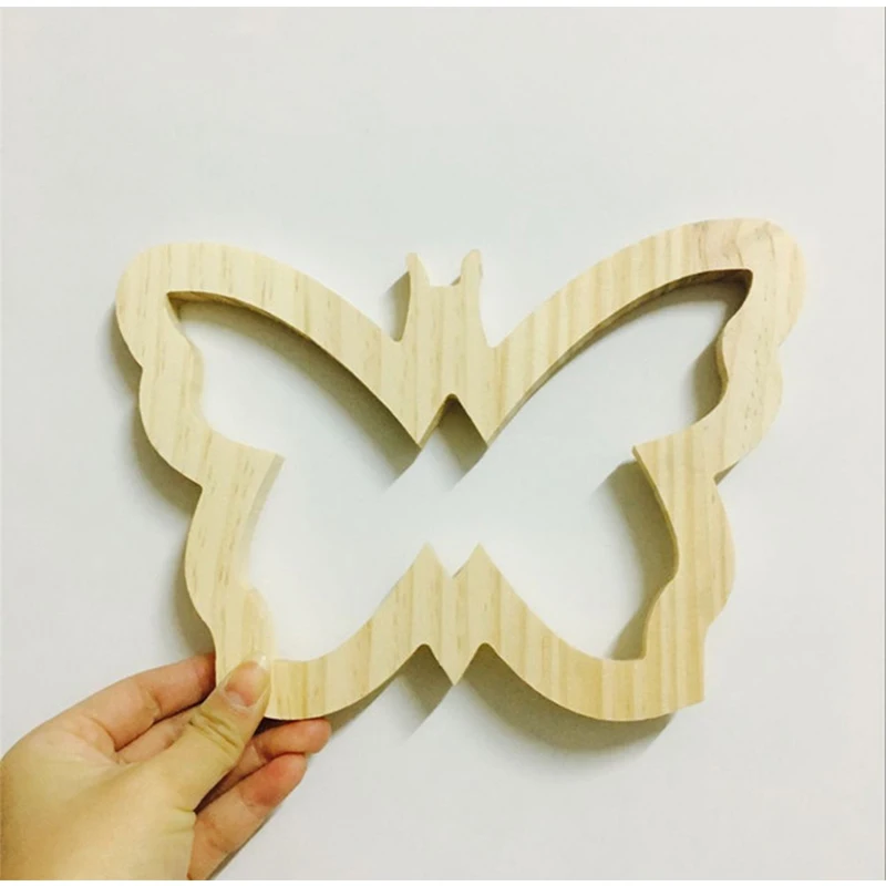 

Wood Cartoon Wall Sticker DIY Paster Decals 3D Logo Stickers Home Decoration Room Bedroom Christmas Gift