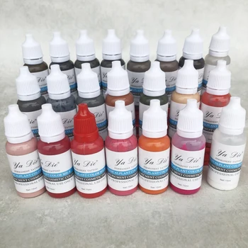 

1/2 Oz. Permanent Makeup Microblading Pigment Tattoo Ink Eyebrow Lips Lasting Color Body Tattoo Art