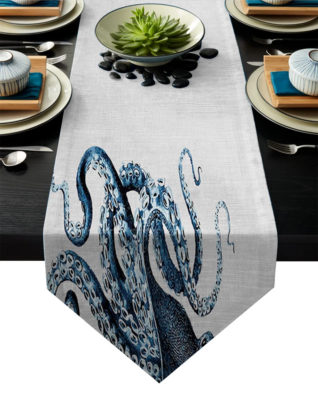 Настольная дорожка Octopus Cthulhu настольная скатерть с флагом для свадьбы | Дом и сад