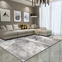 Чистый цвет, светильник, Роскошный Ковер, современная простая Скандинавская гостиная, матрас для журнального столика, спальня, полный прикроватных одеял