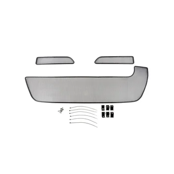 

Mesh on bumper exterior for Renault Duster 2015-, 3 PCs, black, 10