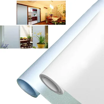 

Privacy Window Film Cling Frosted Window Film Stickers for The Smooth Glass Surface of Home and Office 1pcs Frosted glass film